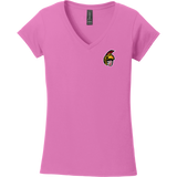 Seacoast Spartans (Ice Hockey) Softstyle Ladies Fit V-Neck T-Shirt