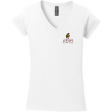 Seacoast Spartans (SPA) Softstyle Ladies Fit V-Neck T-Shirt