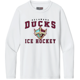 Delaware Ducks Youth Cooling Performance Long Sleeve Tee