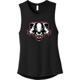 Scary Badgers Womens Jersey Muscle Tank