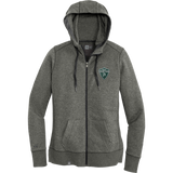 Biggby Spartans New Era Ladies French Terry Full-Zip Hoodie
