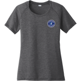 Carolina Thunder Ladies PosiCharge Tri-Blend Wicking Scoop Neck Raglan Tee