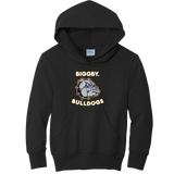 Biggby Bulldogs Tier 3 Youth Core Fleece Pullover Hooded Sweatshirt