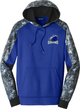 Brandywine Outlaws Sport-Wick Mineral Freeze Fleece Colorblock Hooded Pullover