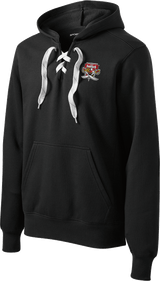 SOMD Lady Sabres Lace Up Pullover Hooded Sweatshirt