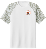Biggby Bobcats Drift Camo Colorblock Tee