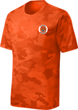 Biggby Bobcats Youth CamoHex Tee